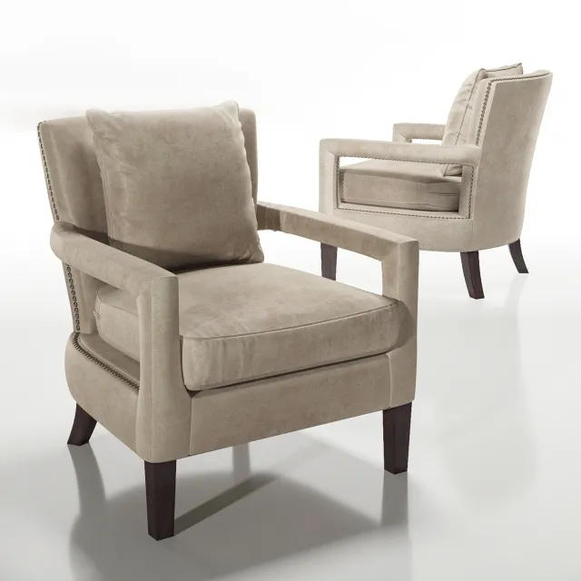 furniture - Richmond Armchair Candice 3D Model