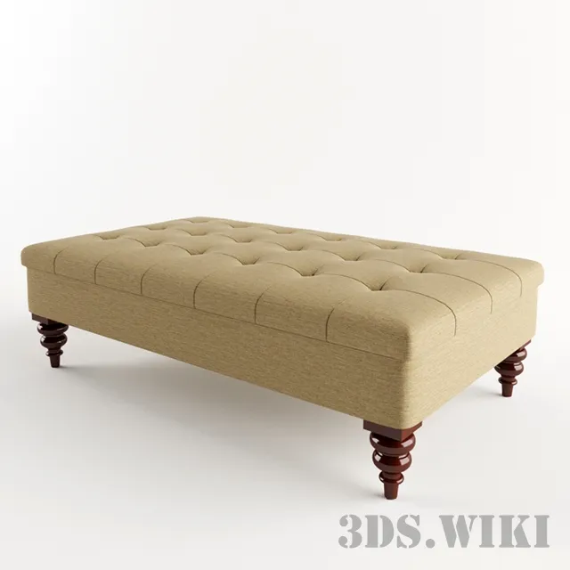 furniture - Richmond Benches 3D Model