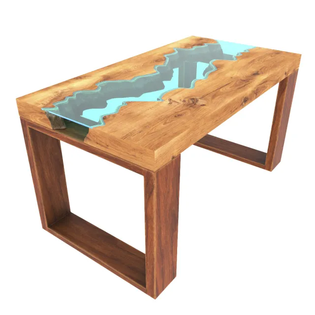 furniture - River table 09 3D Model