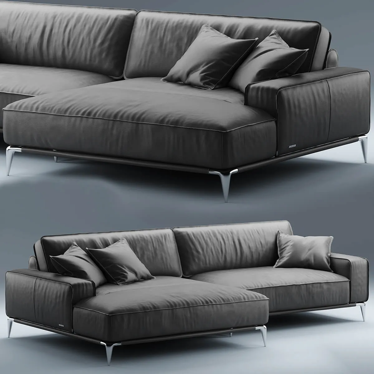 furniture - Roche bobois sofa 3D Model