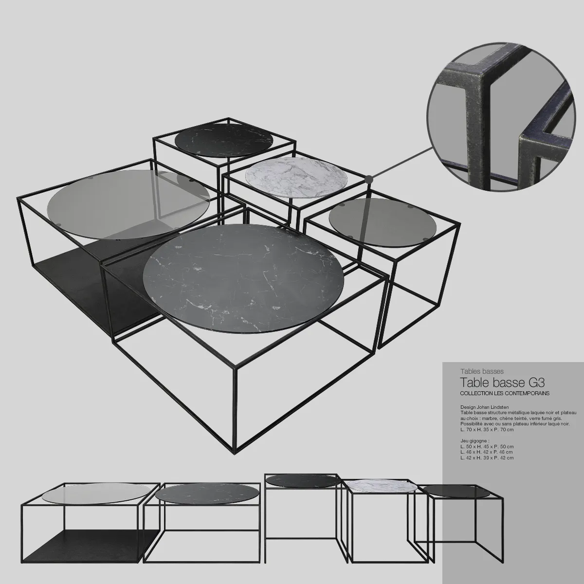 furniture - Roche Bobois table 52 3D Model