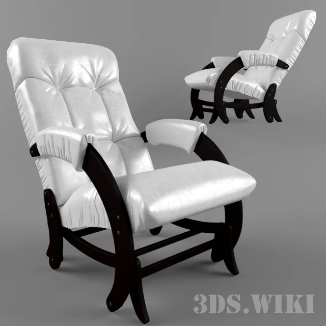 furniture - Rocking-chair Glaider Comfort Model 68 3D Model