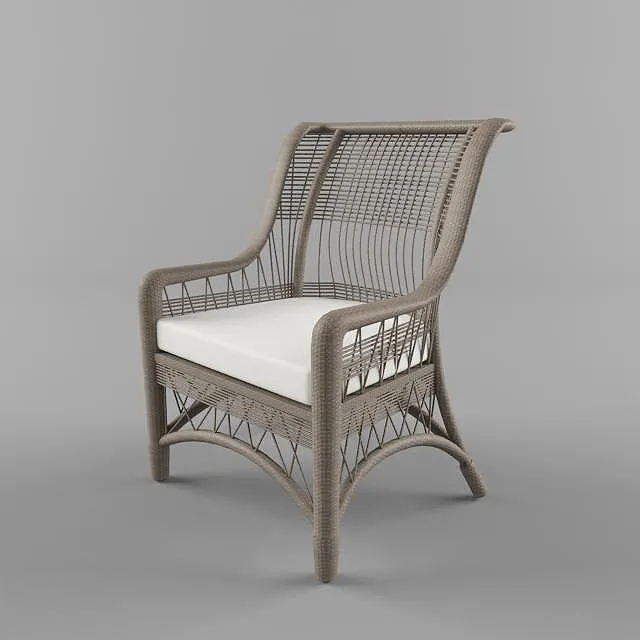 furniture - Rotang chair 447 3D Model