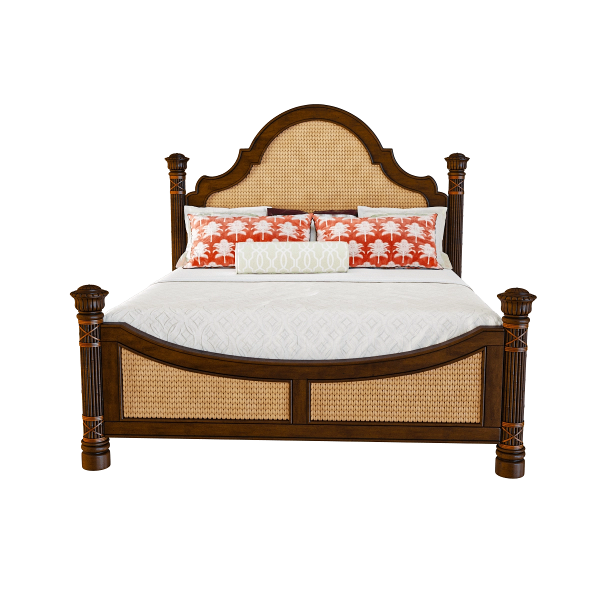 furniture - Round hill bed 3D Model