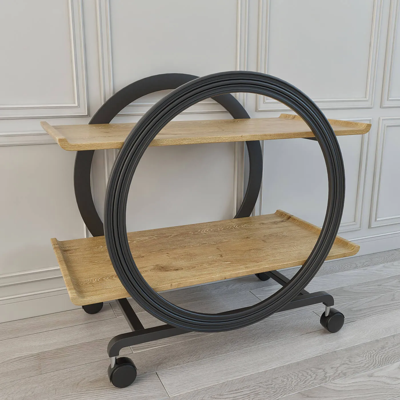 furniture - Round table 03 3D Model