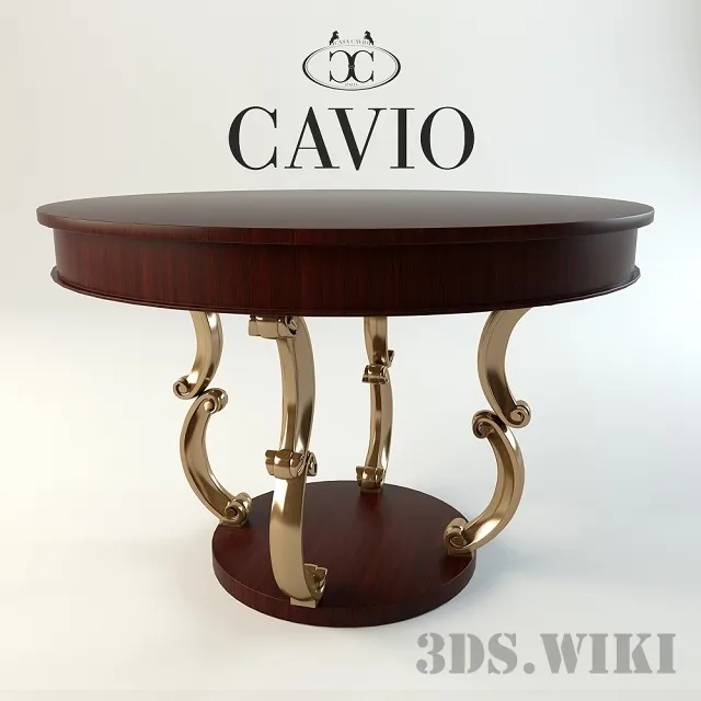 furniture - Round table Cavio srl Verona VR907 2 3D Model