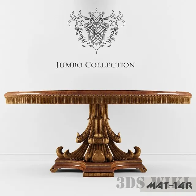 furniture - Roundtable CAN-14r Jumbo 3D Model