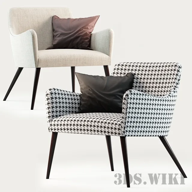 furniture - Roxy armchair - Comax Australia 3D Model
