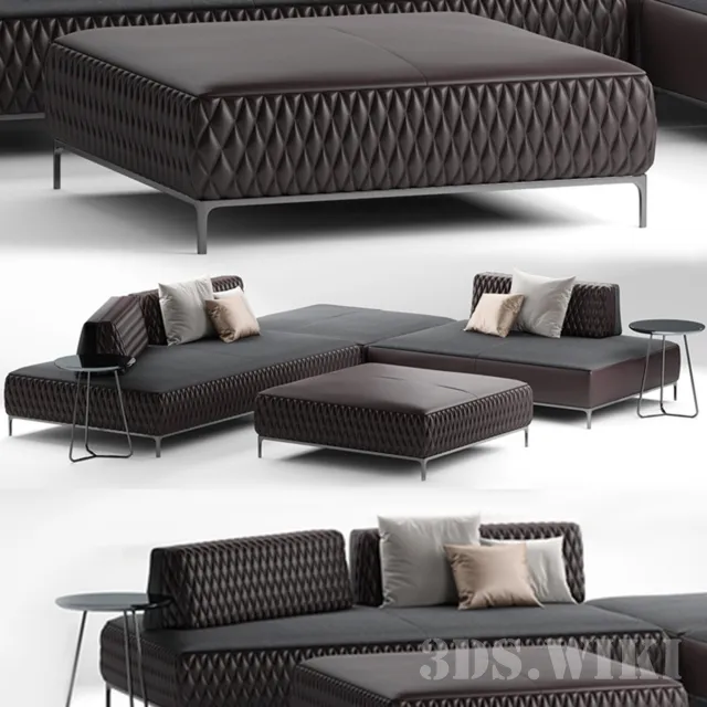 furniture - Sanders Air sofa by Ditre Italia 3D Model