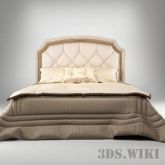 furniture - Savio Firmino bed 1957 3D Model