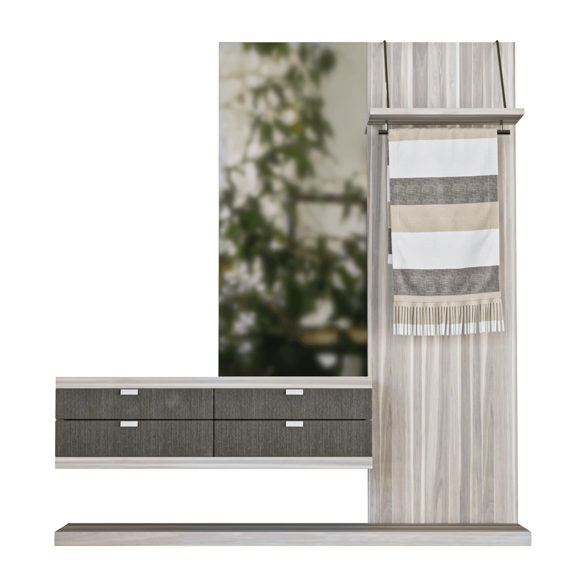 furniture - Schubladen console table 3D Model