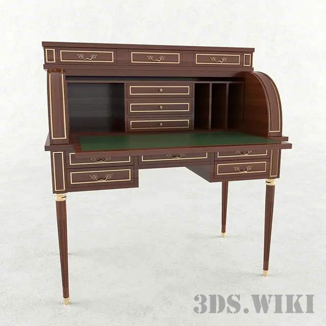 furniture - Secretary table EZIO BELLOTTI 3D Model