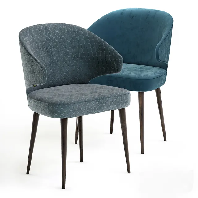 furniture - Semi Kenia Ottostelle armchair 89 3D Model