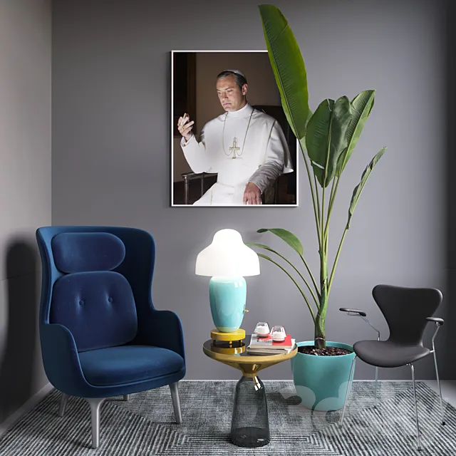 Furniture set 3D Model