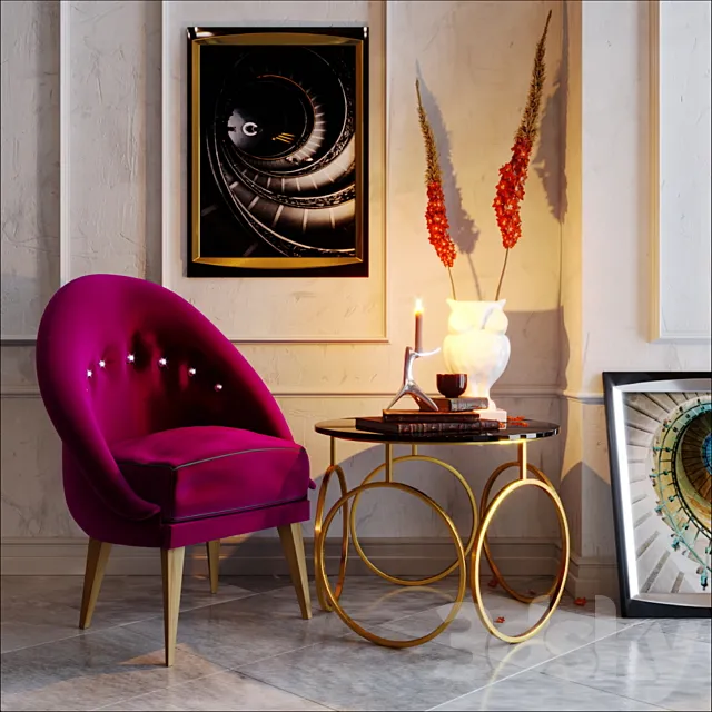 Furniture set 3DModel