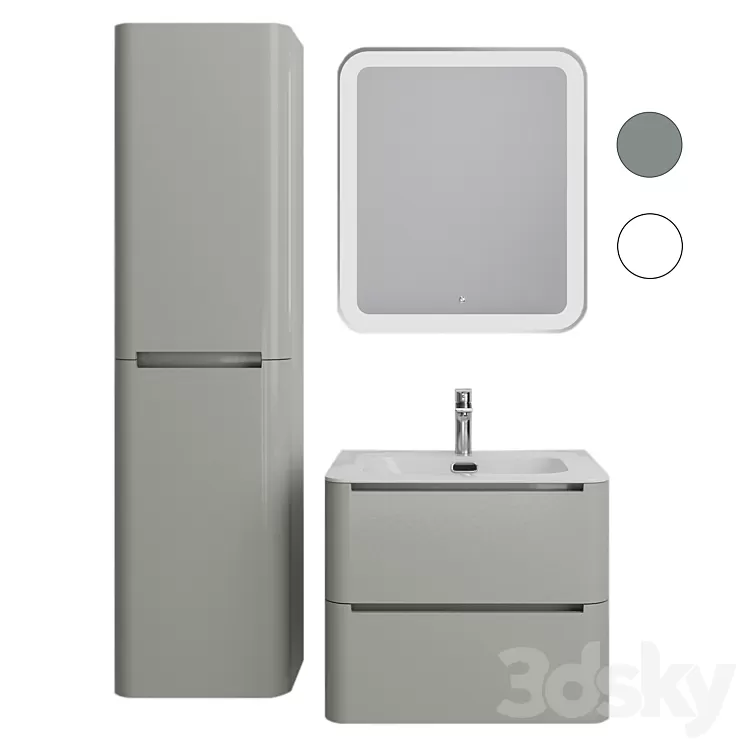 Furniture set Edifice 60 IDDIS 3D Model