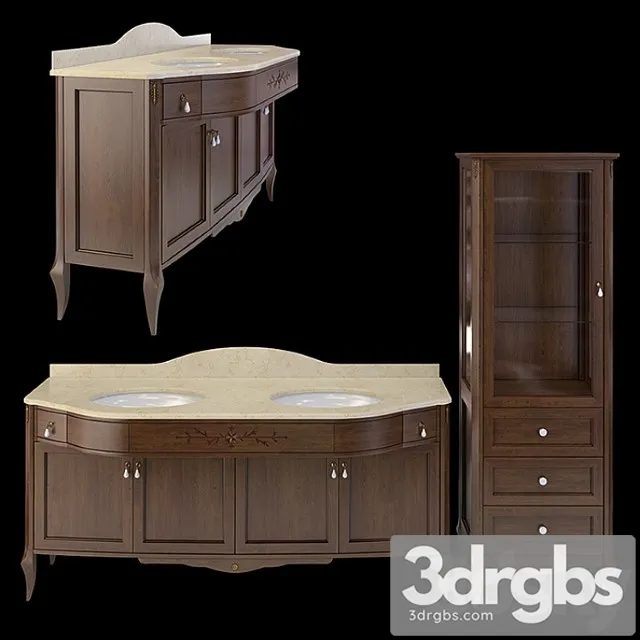 Furniture Set Epoque Plutone 3D Model Free