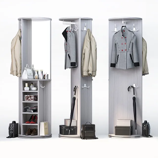 furniture - Set of clothes shoes and accessories for mix 4 wardrobe 3D Model