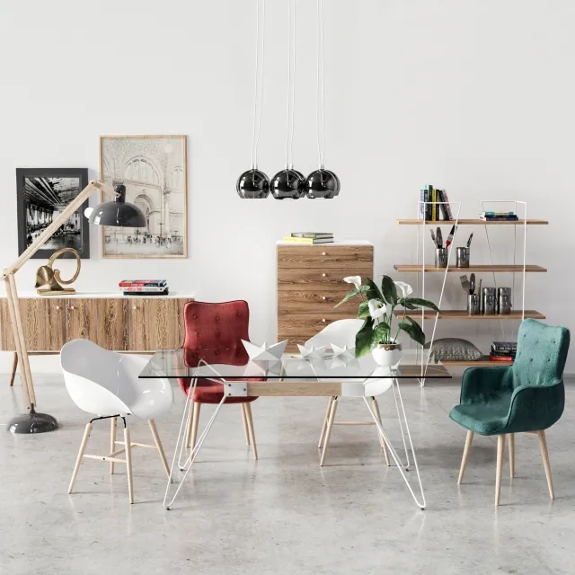 furniture - Set of furniture Kare design 3D Model