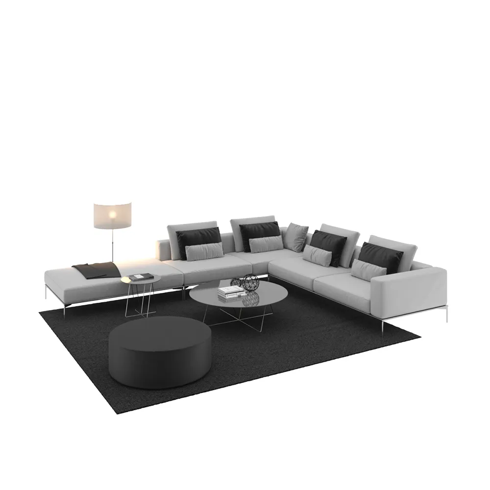 furniture - Set of sofa Sayoe 02 3D Model