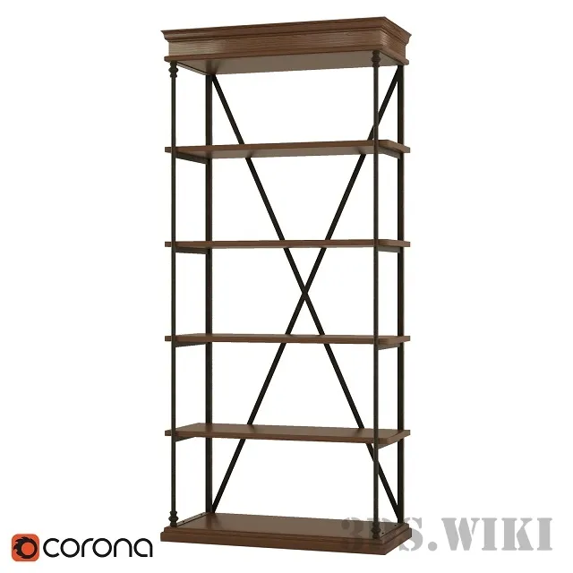 furniture - Shelves RH 3D Model