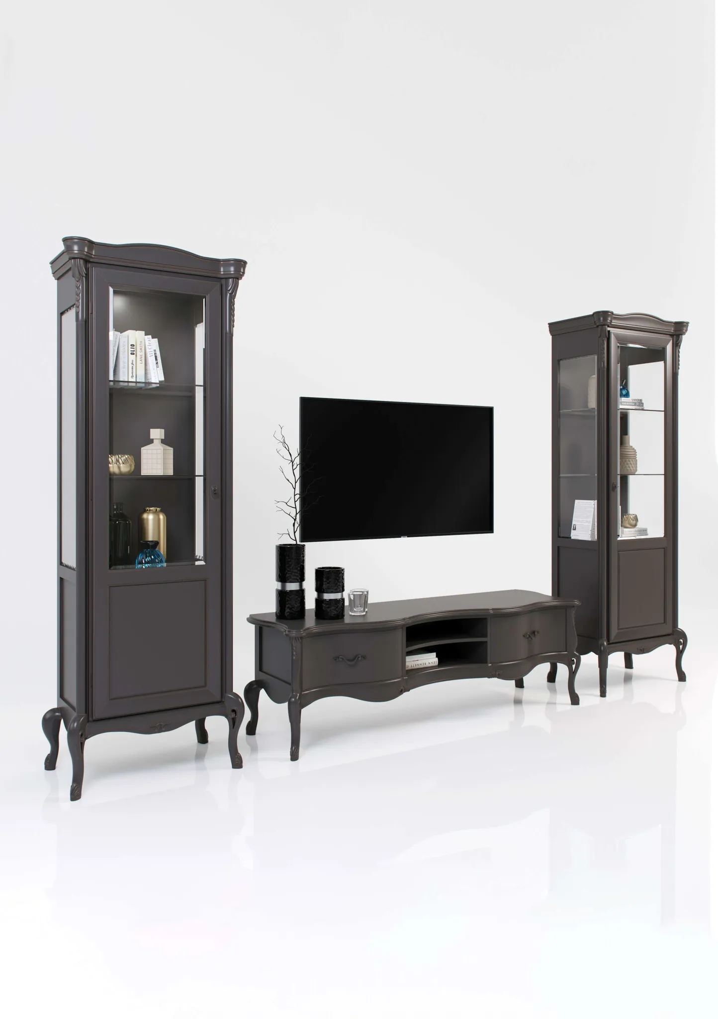 furniture - Showcase cabinet for TV 3D Model