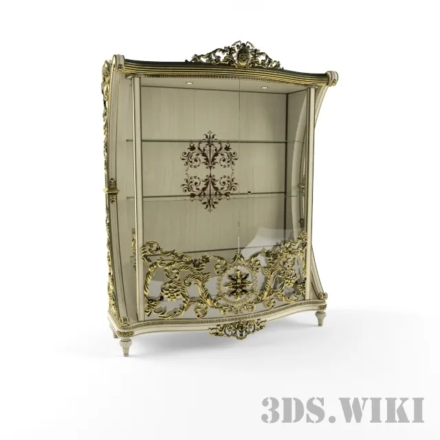 furniture - Showcase Riva 3D Model