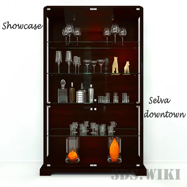 furniture - Showcase Selva 3D Model