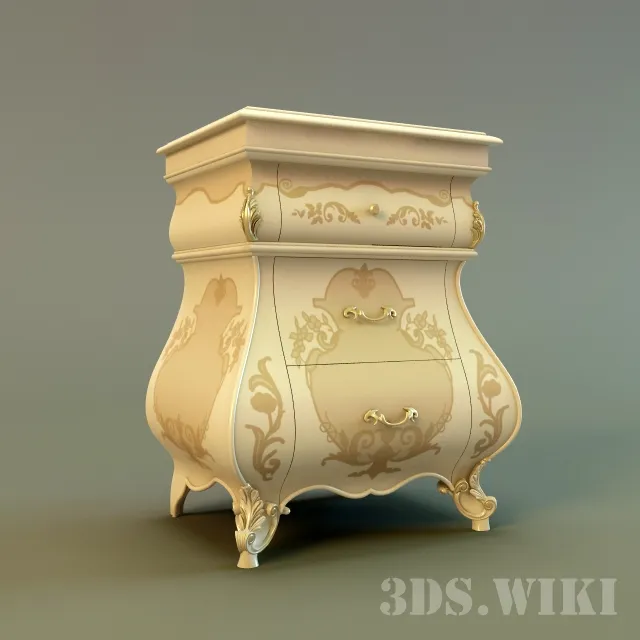 furniture - Side table Monreale of the Italian factory Signorini Coco 3D Model