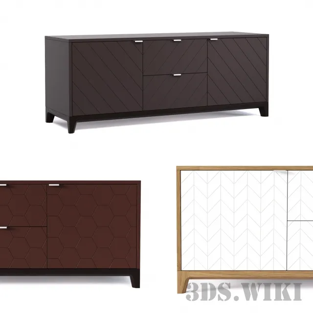 furniture - Sideboard tv unit 3D Model