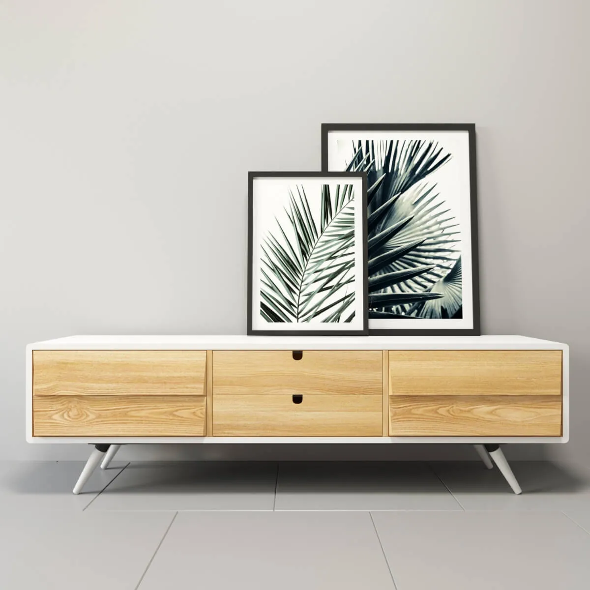 furniture - Sideboard with decor 07 3D Model
