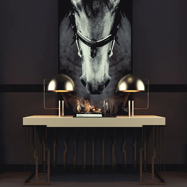 furniture - Sideboard with decor set 06 3D Model