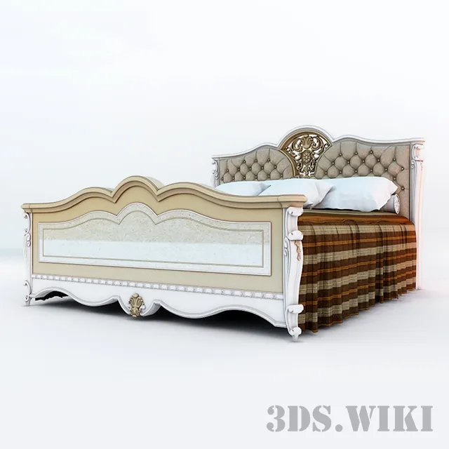 furniture - SIGNORINI COCO & C. Partenope bed 3D Model