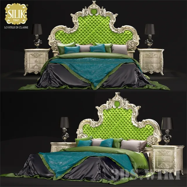 furniture - Silik Aura bed 3D Model