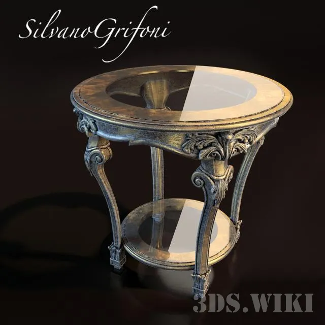 furniture - Silvano Grifoni Small Coffee Table 3D Model