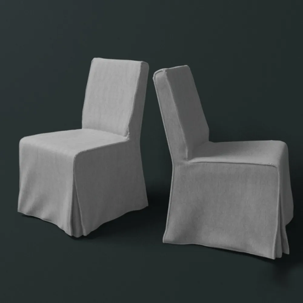furniture - Simple chair with cover 3D Model