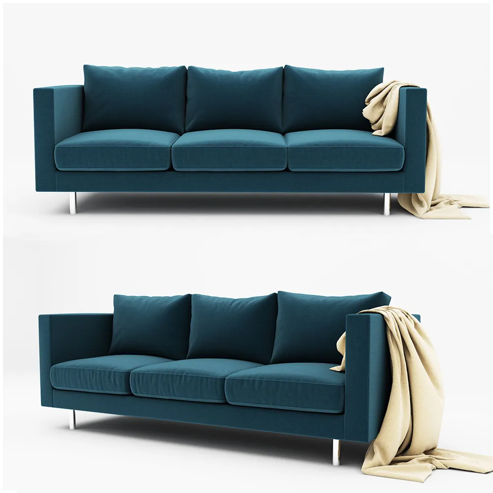 furniture - Simple sofa 3D Model