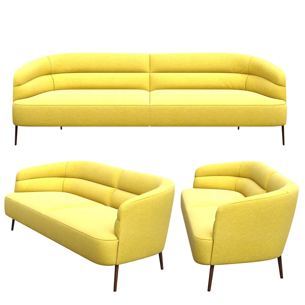 furniture - Simple sofa 3D Model