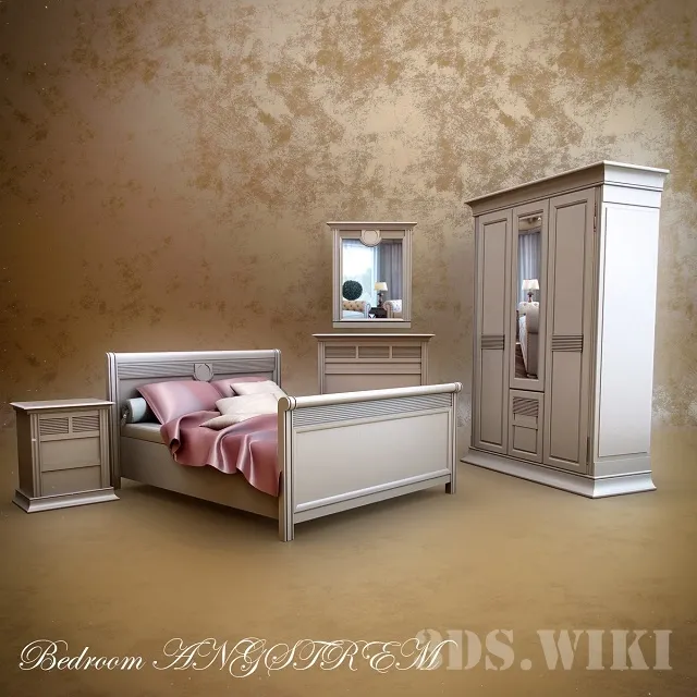 furniture - Sleeping room Angstrem 3D Model