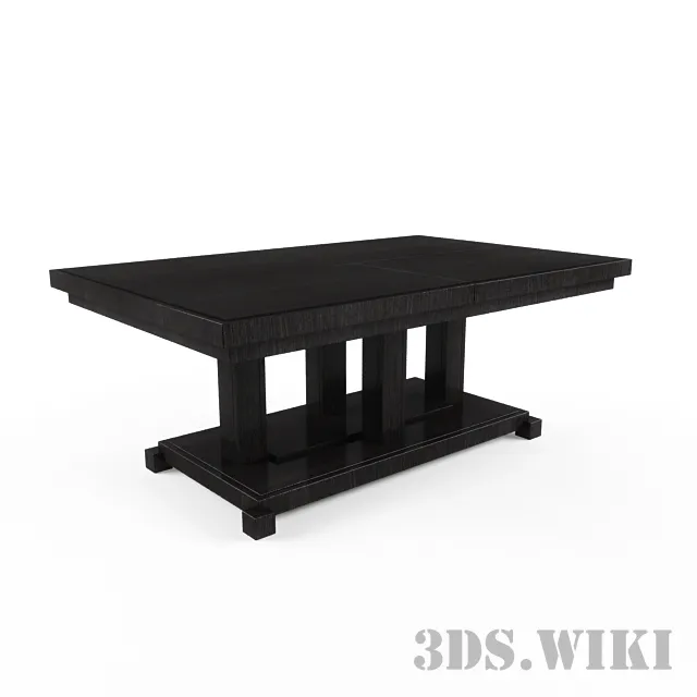 furniture - Sliding table Downtown 3715 Selva 3D Model