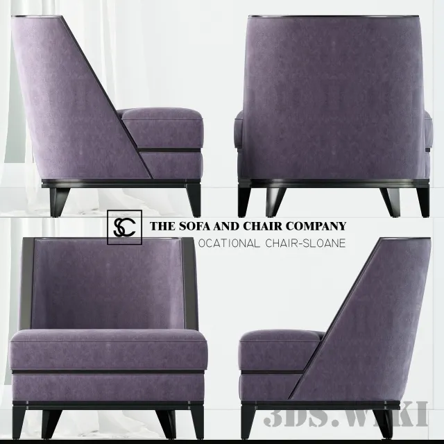 furniture - Sloane occasional chair 3D Model