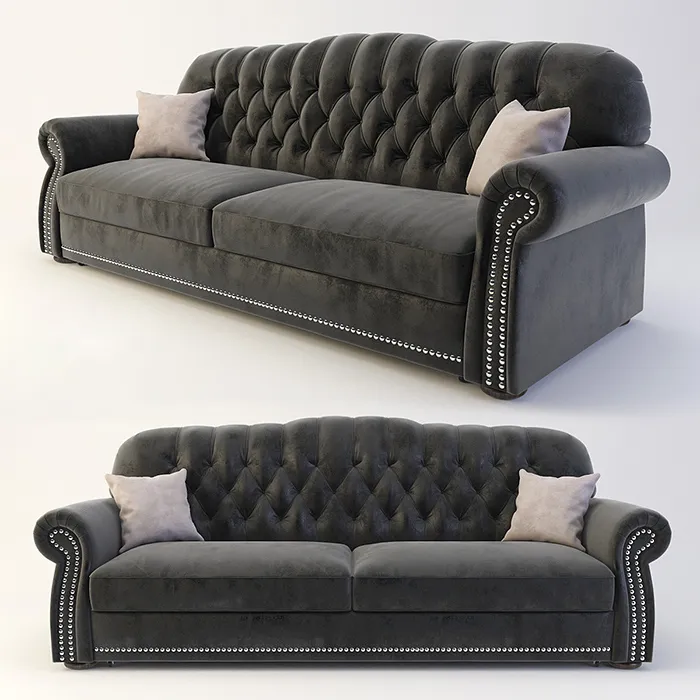 furniture - Sloane Royale sofa 02 3D Model