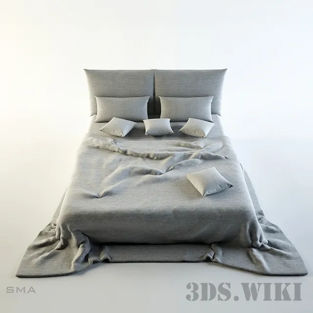 furniture - SMA Esprit bed 3D Model