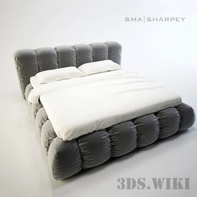 furniture - SMA Sharpey bed 3D Model