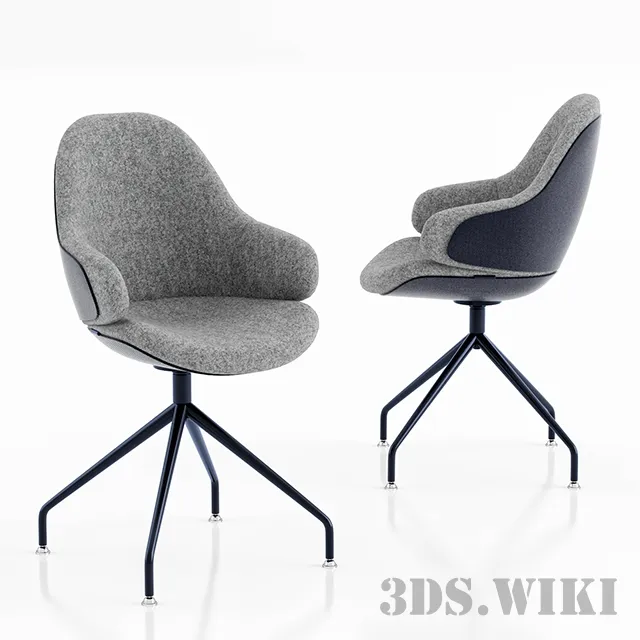 furniture - Small armchair CIEL! TONIC By TABISSO 3D Model