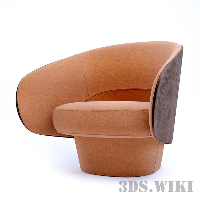furniture - Small armchair ROC 3D Model