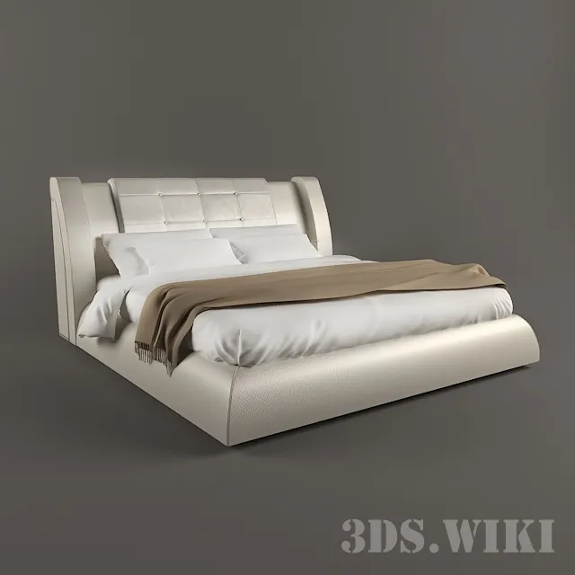 furniture - Smania beds from Italy 3D Model