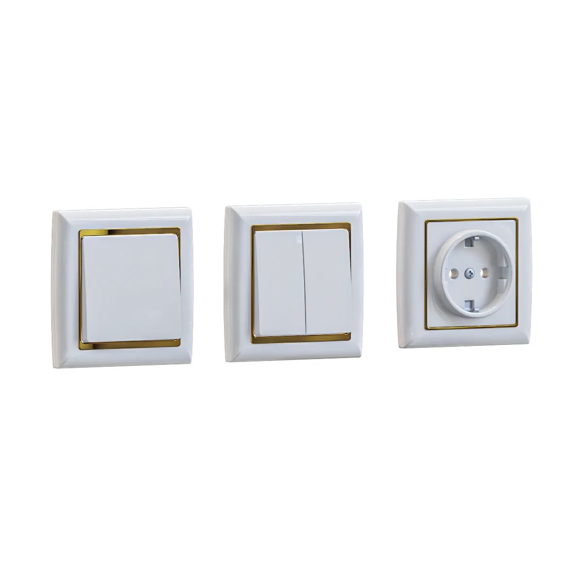 furniture - Socket and switches 3D Model