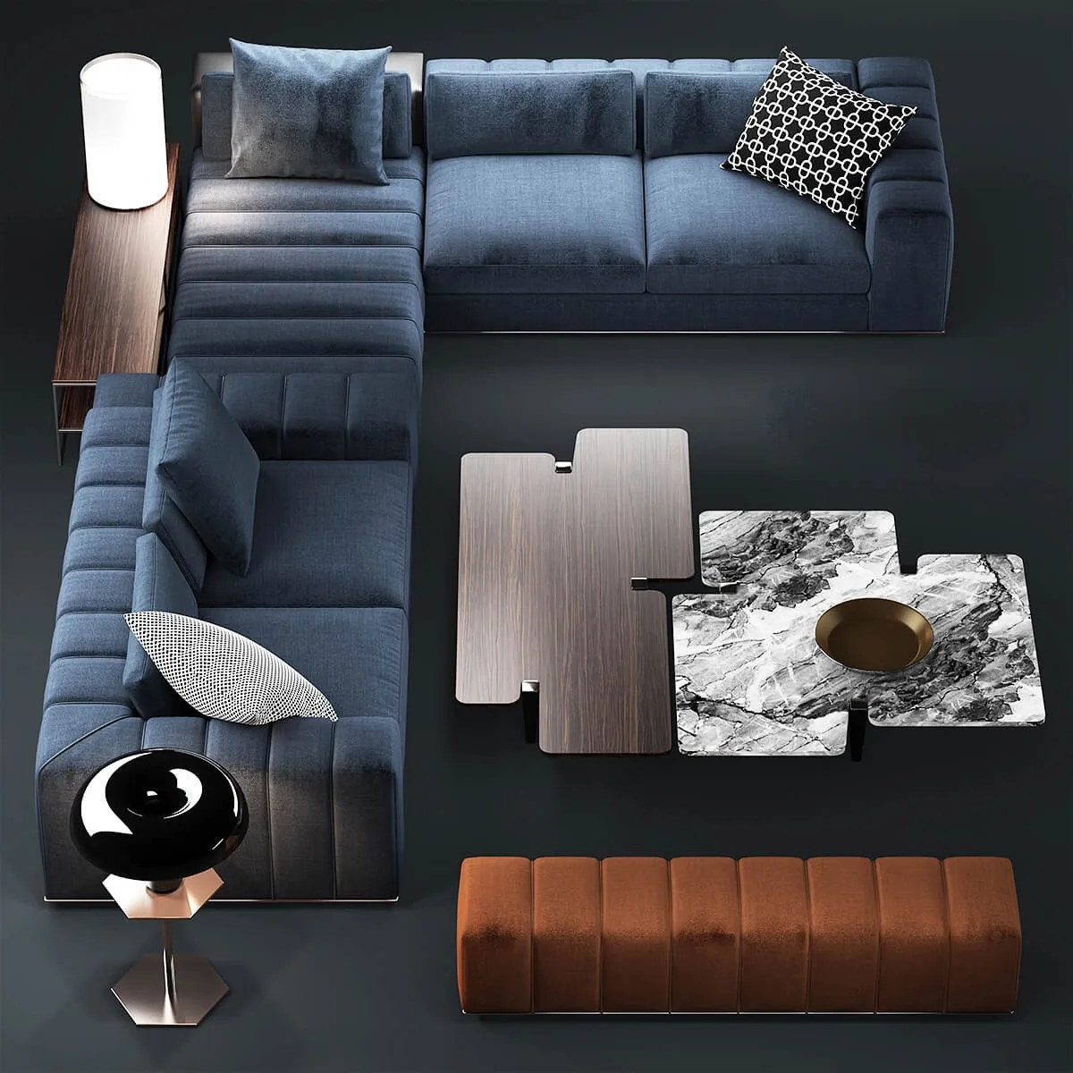 furniture - Sofa 05 3D Model