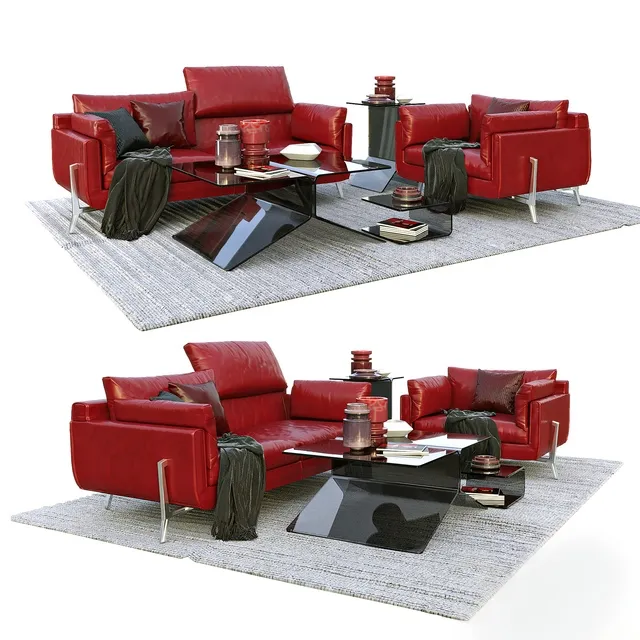 furniture - Sofa 3D Model